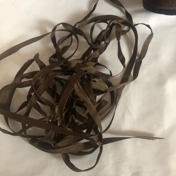 Vintage Equestrian Leather Tall Knee Lace Up Horse RIding Boots Women Sz 10 - Picture 11 of 13